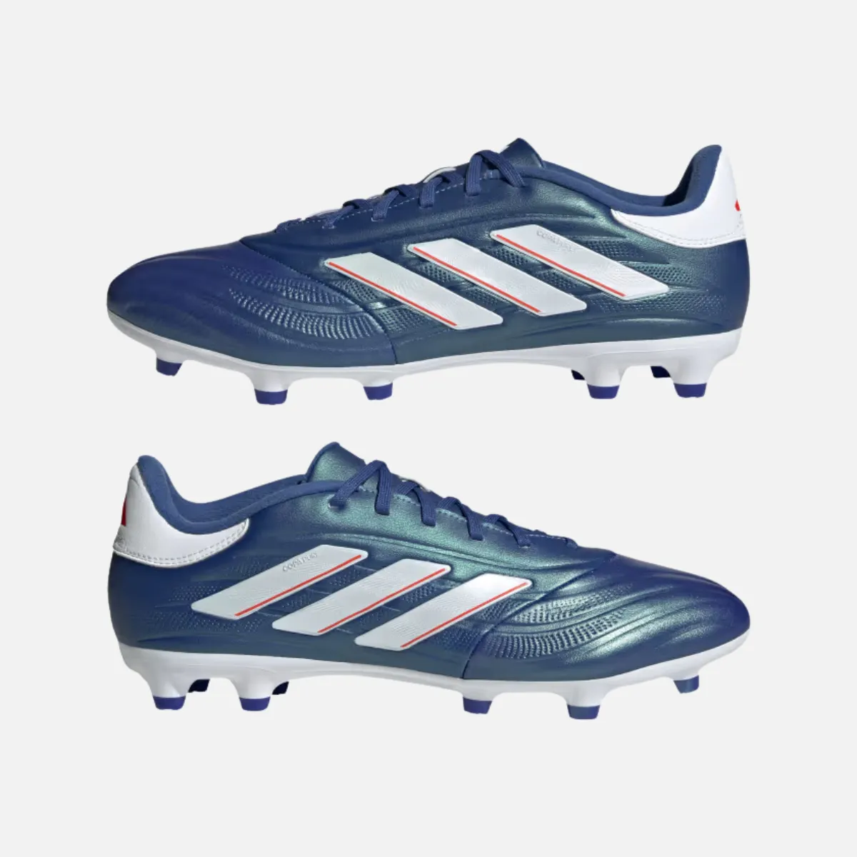 Adidas Copa Pure 2.3 Firm Ground Football Studs -Lucid Blue/Cloud White/Solar Red