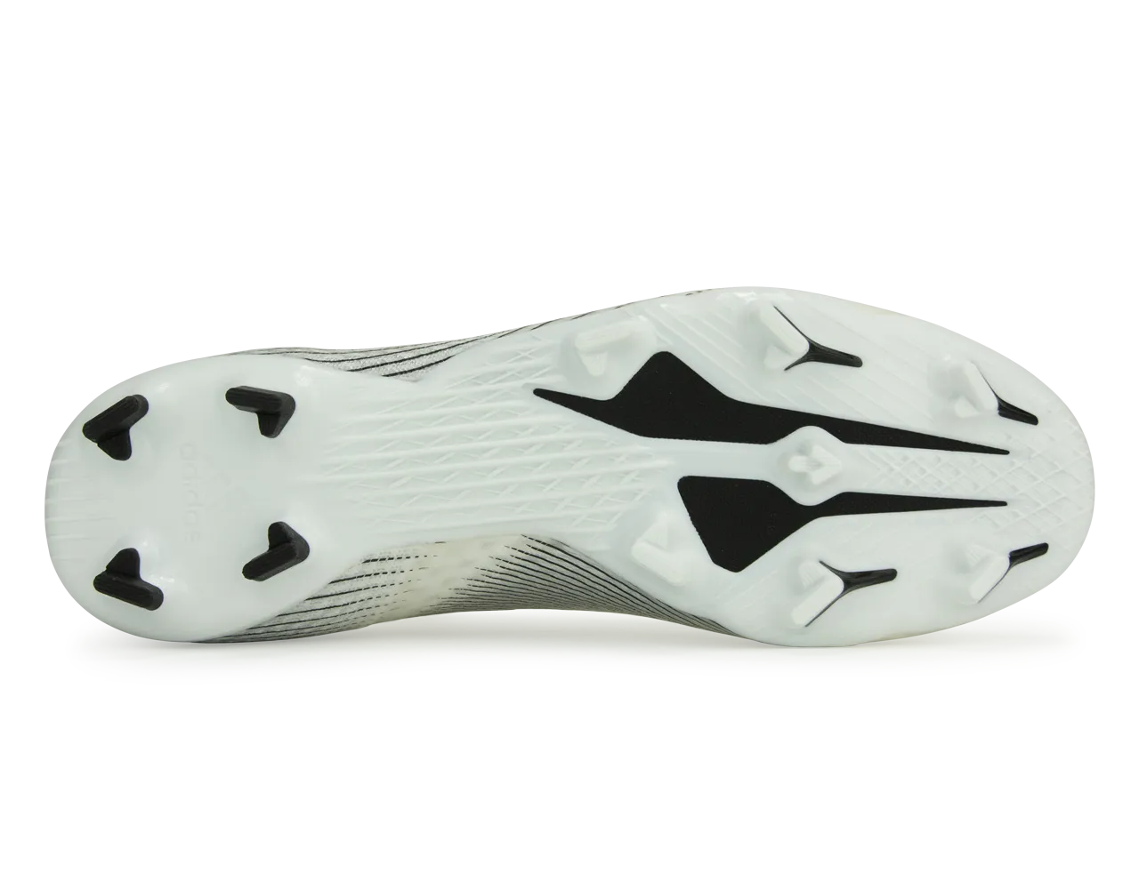 adidas Men's X Ghosted.3 Laceless FG White/Core Black