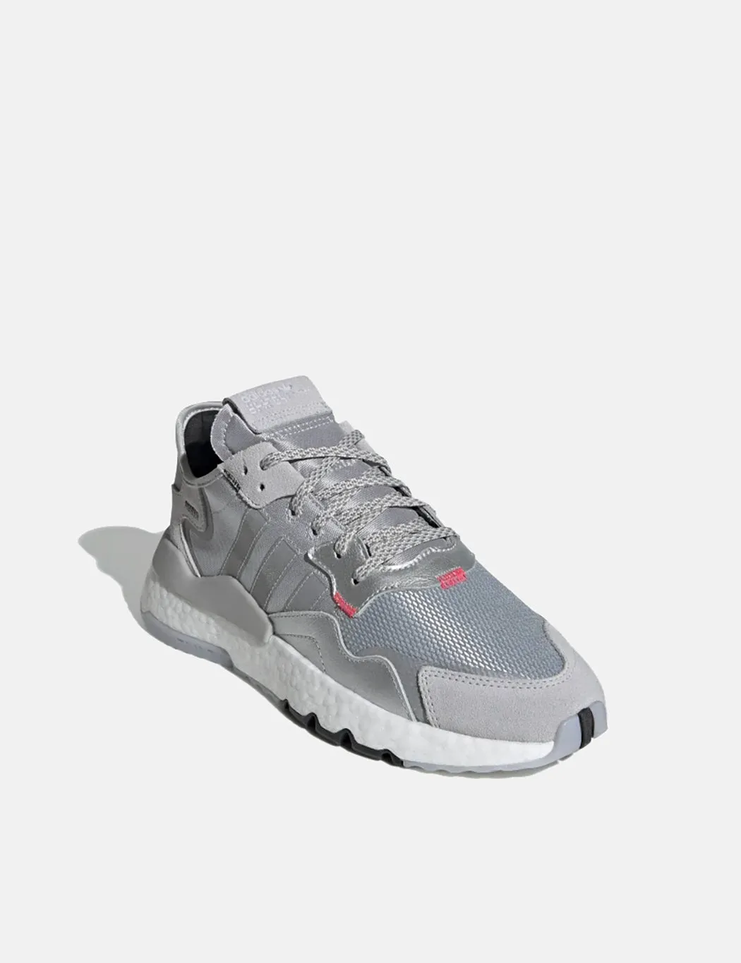 adidas Nite Jogger Shoes (EE5851) - Silver Metallic / Light Solid Grey / Core Black