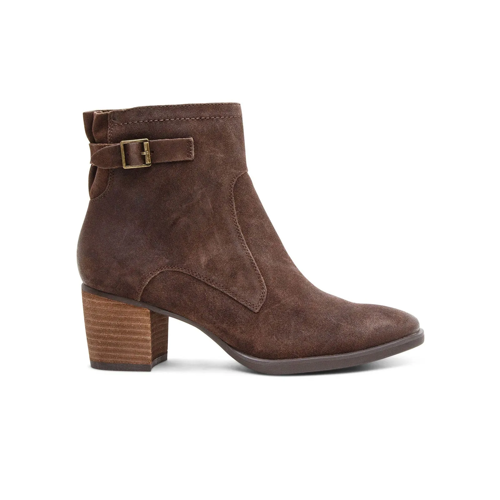 Aetrex Rubi Ankle Boot (Women) - Dark Brown