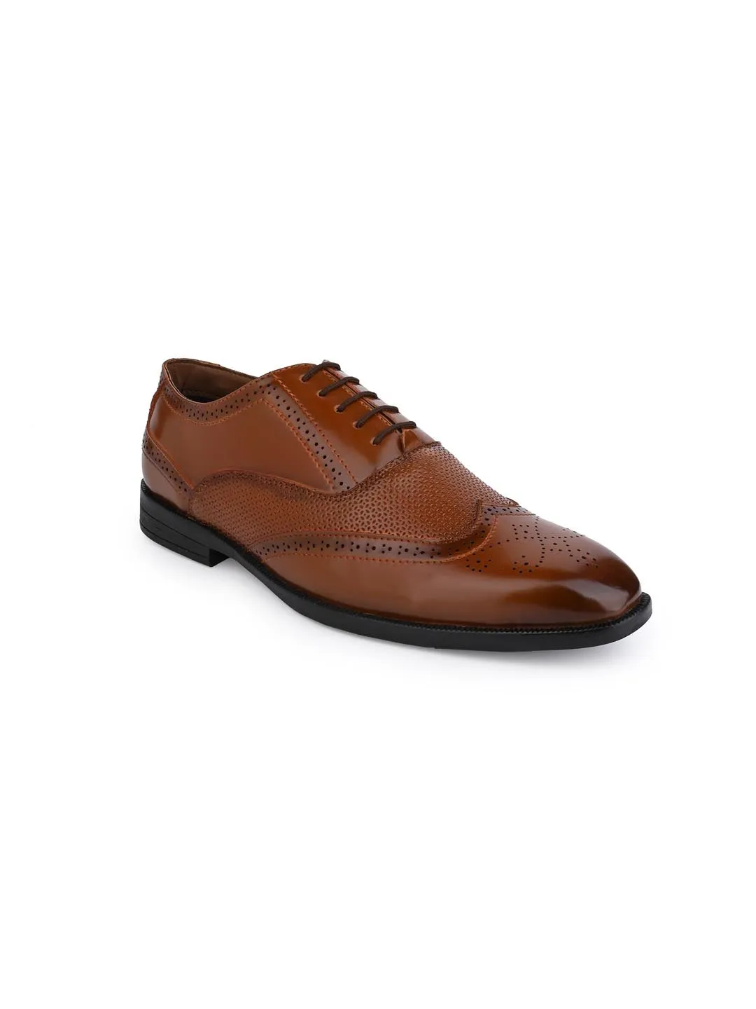 Alberto Torresi Tan Formal 594 Brogue Shoes