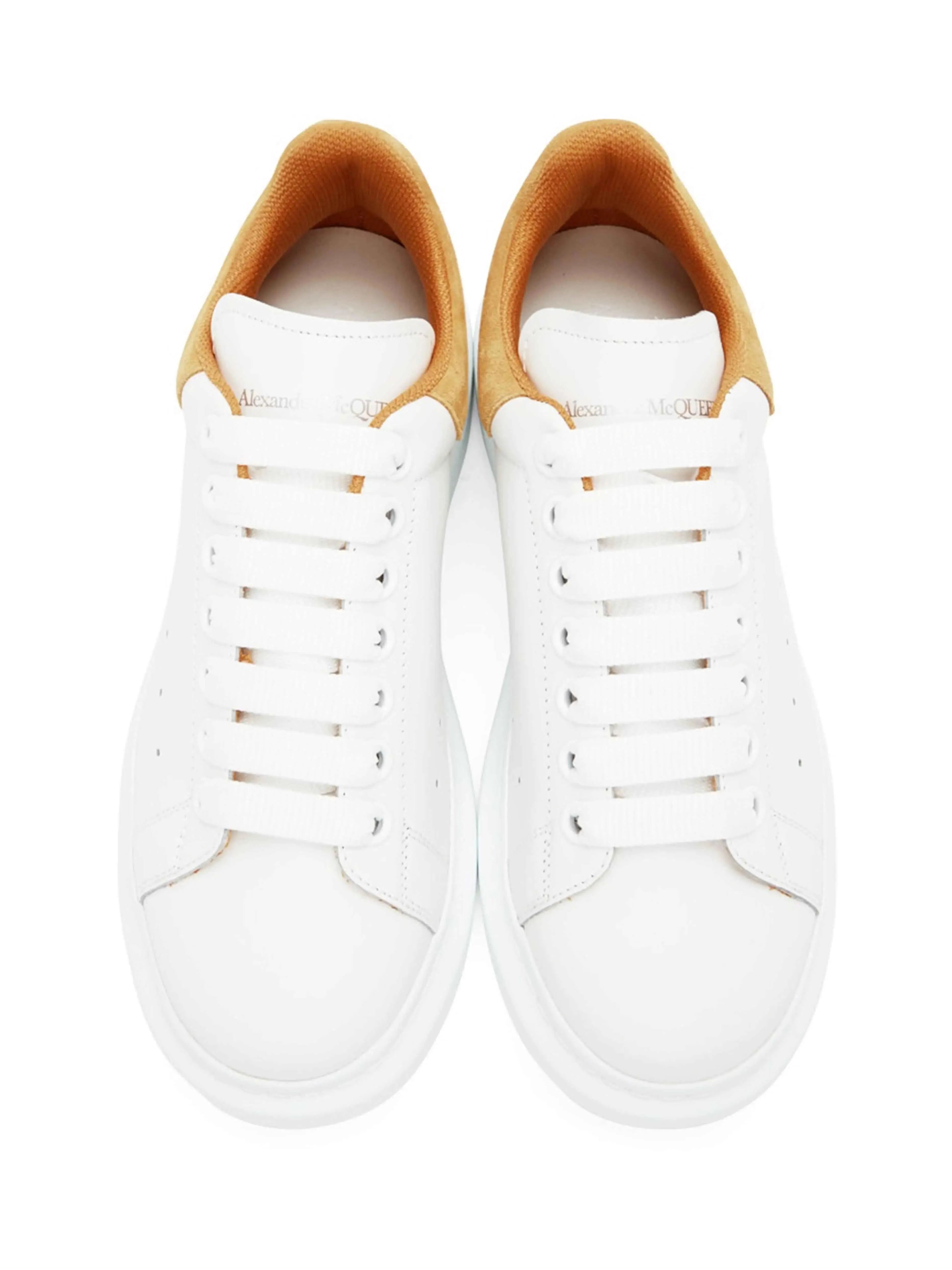 Alexander Mcqueen Oversized White/Yellow Sneakers