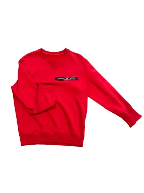 Alexander Mcqueen Red Crew Neck