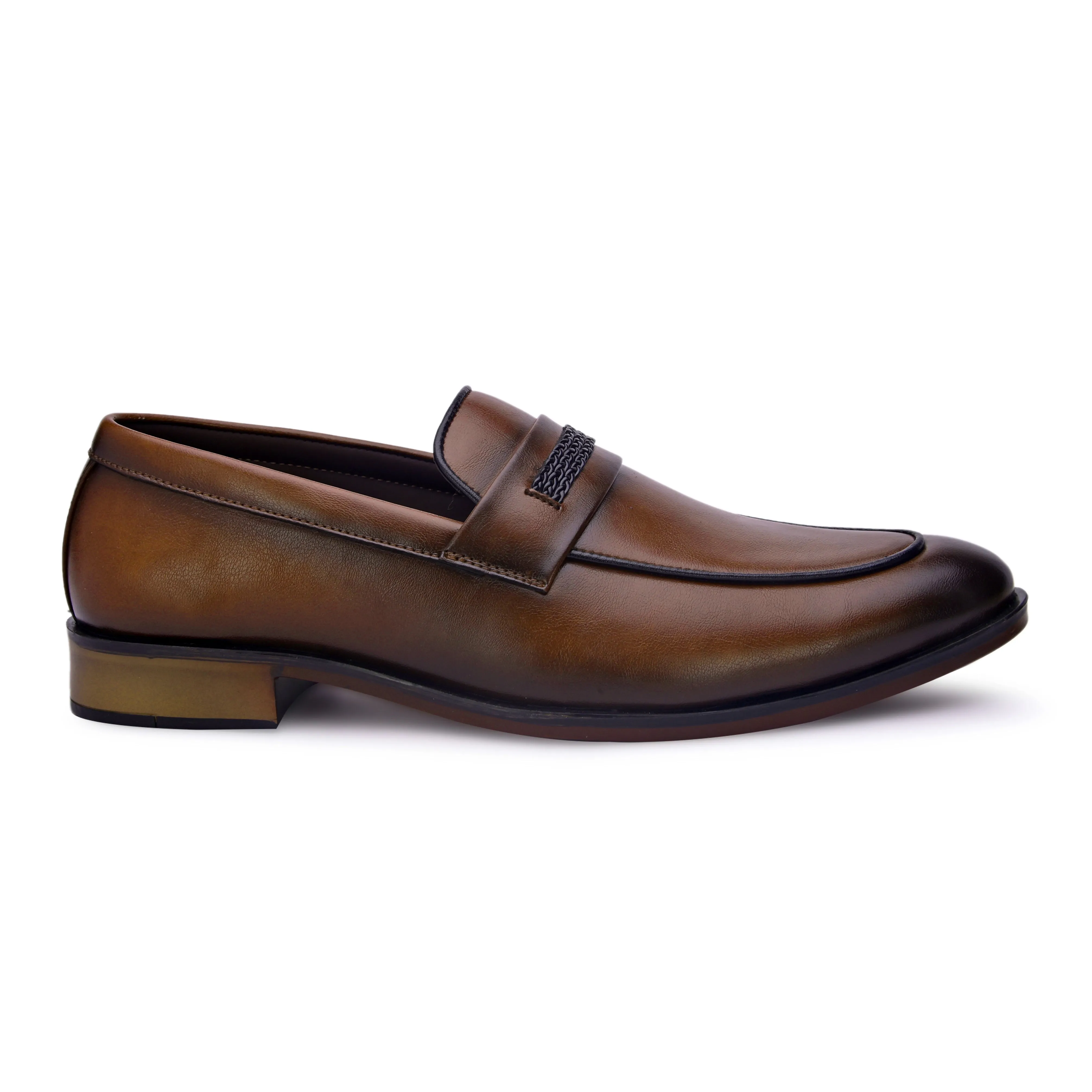 Bond Tan Saddle Loafers