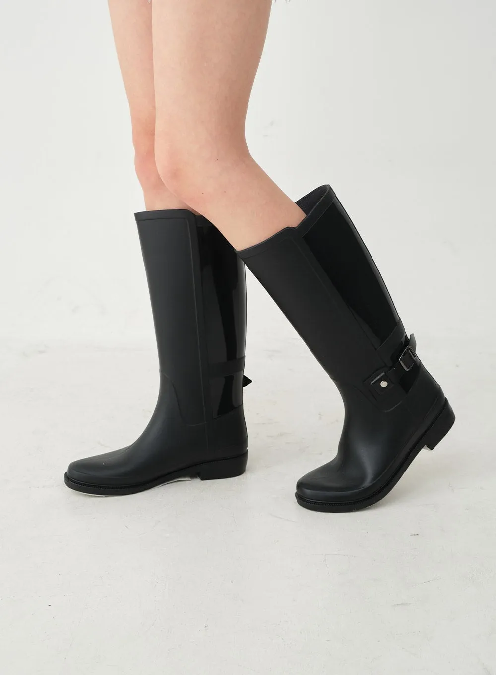 Buckled Rain Boots BJ17