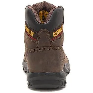 CAT Men's Outline Steel Toe Work Book - Brown - P90803