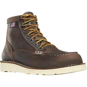 Danner Women's Bull Run 6" Moc Toe Wedge Work Boot - Brown - 15575