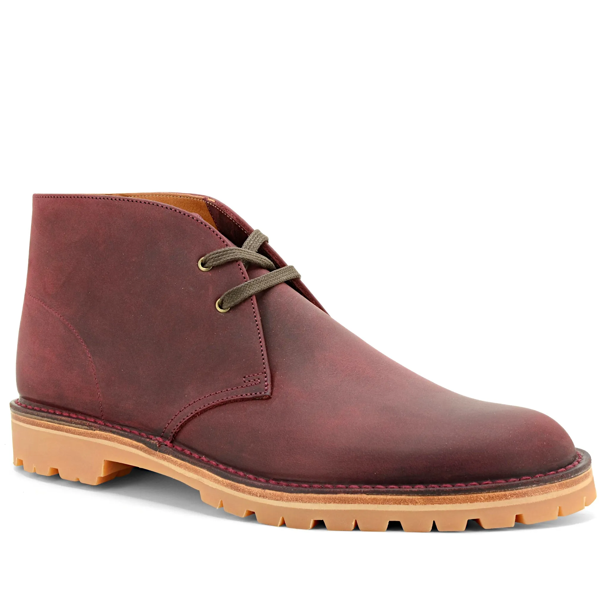 Desert Boot Oiled Leather Elderberry