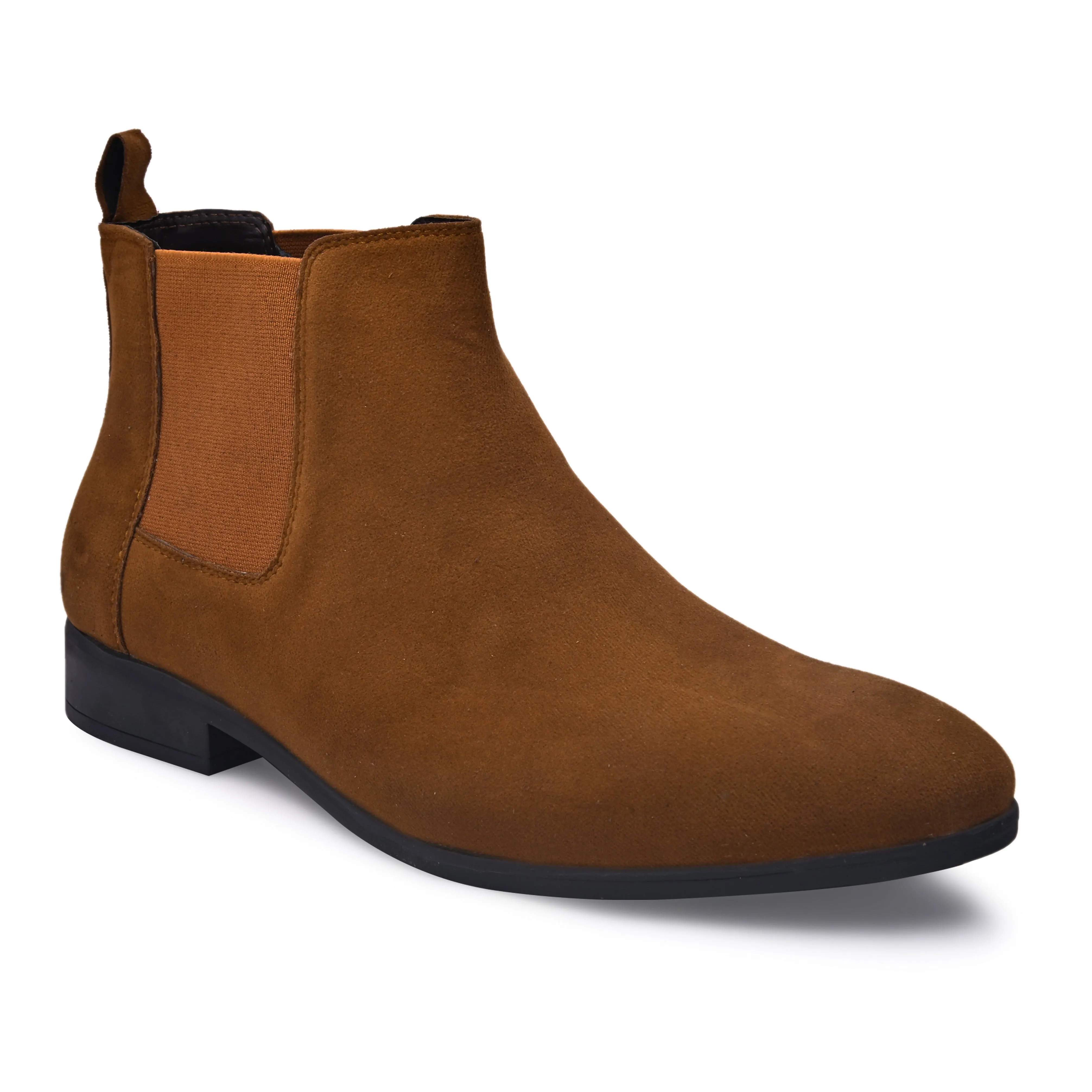 Fame Tan Chelsea Boots