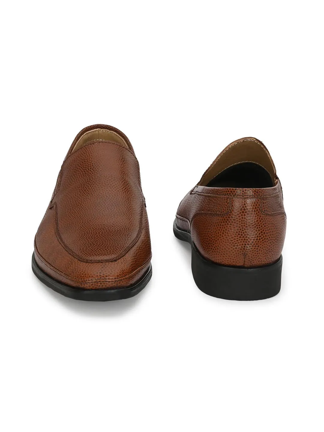 Genuine Laether Tan Slipon Formal Shoes