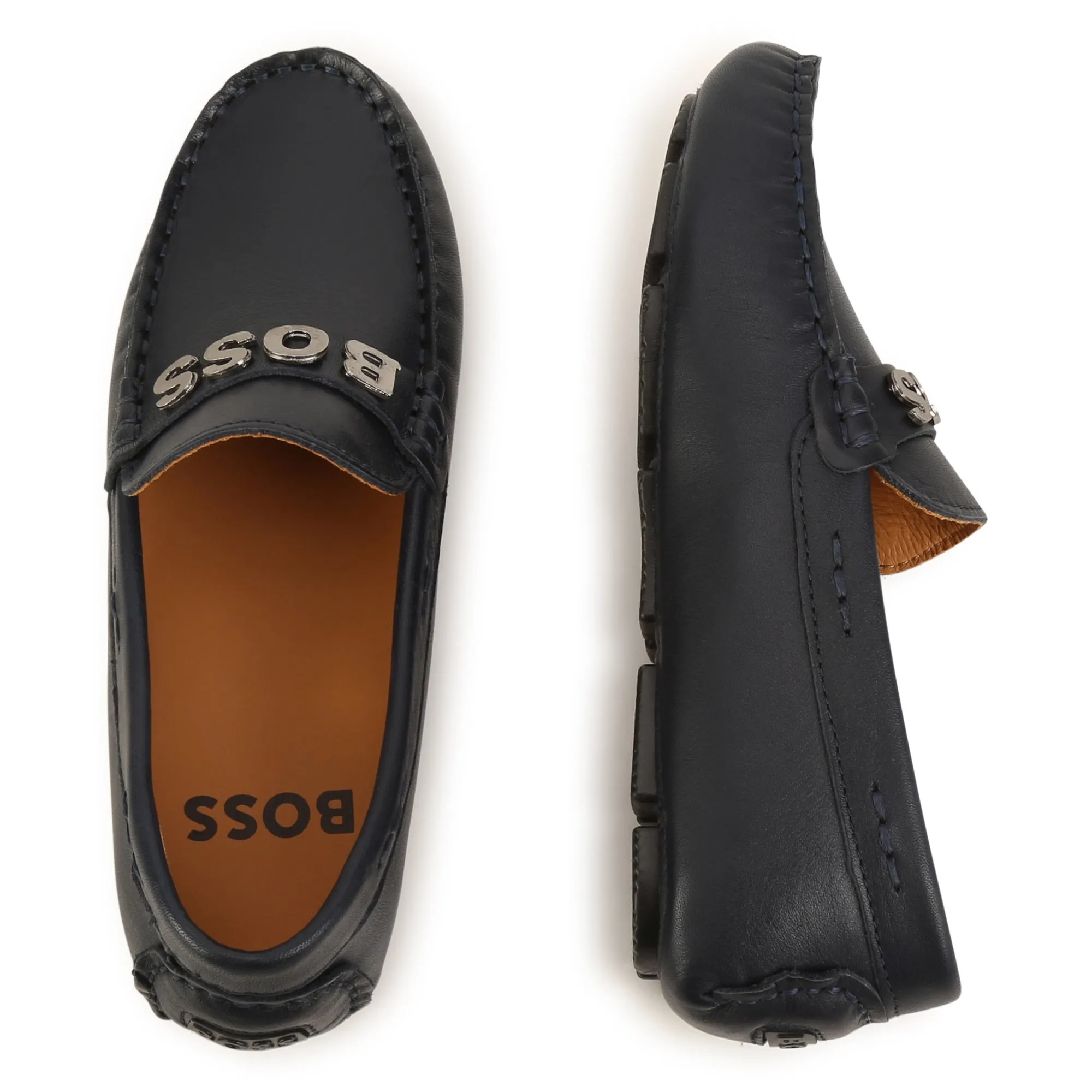 Hugo Boss Boys Moccasin_Navy J29341-849