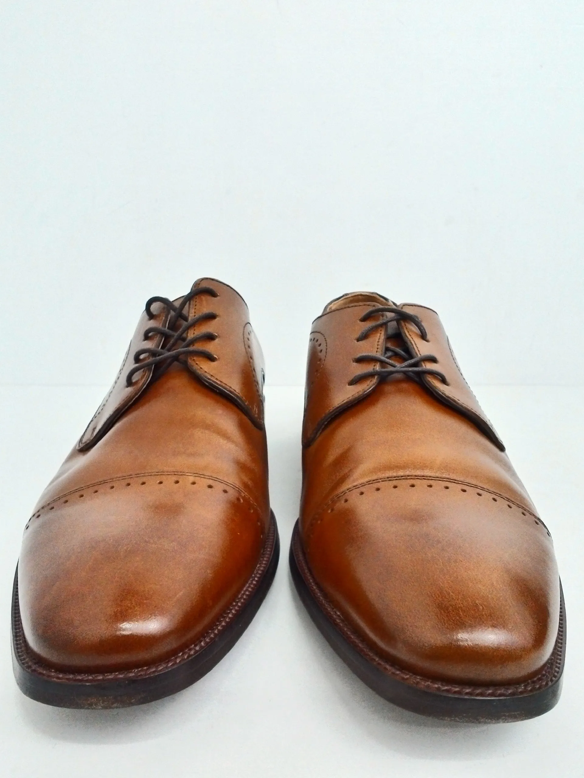 Johnston & Murphy Men's Brown Leather Oxford Size 11.5 M