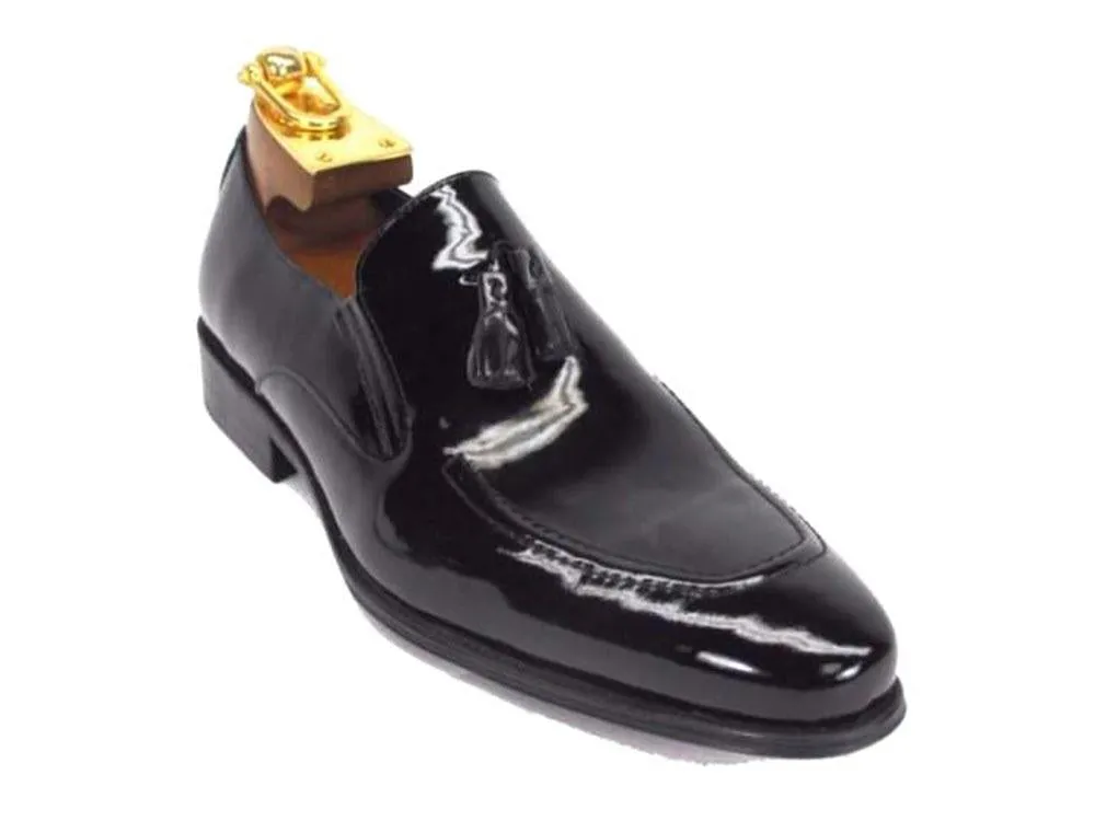 KS099-714 Leather Tassel Loafer-Patent Leather