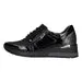 Ladies Waldlaufer Trainers Black patent Wedge Heel Leather Soft Zip H Wider Fitting