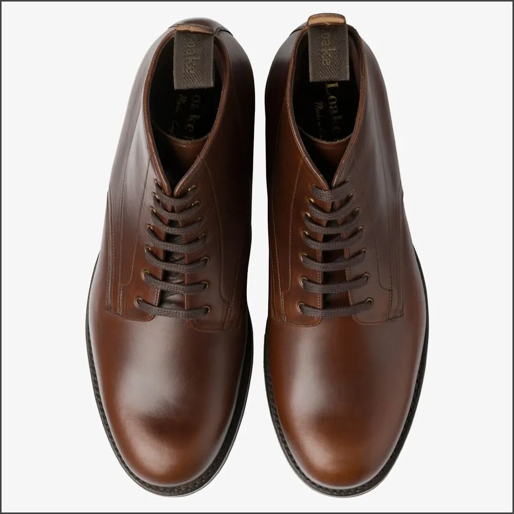 Loake Roehampton Oxblood Grain Leather Boot*