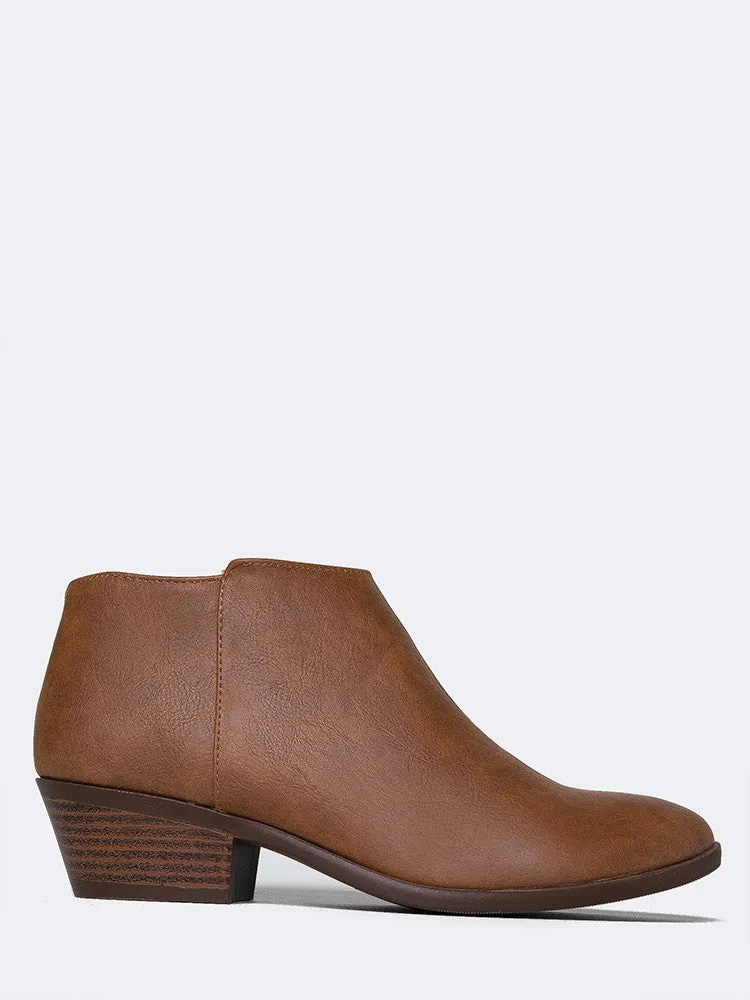 Low Ankle Western Bootie