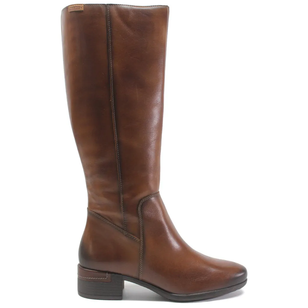 Malaga Leather Women's Calf Length Boots