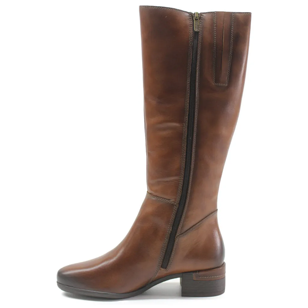 Malaga Leather Women's Calf Length Boots