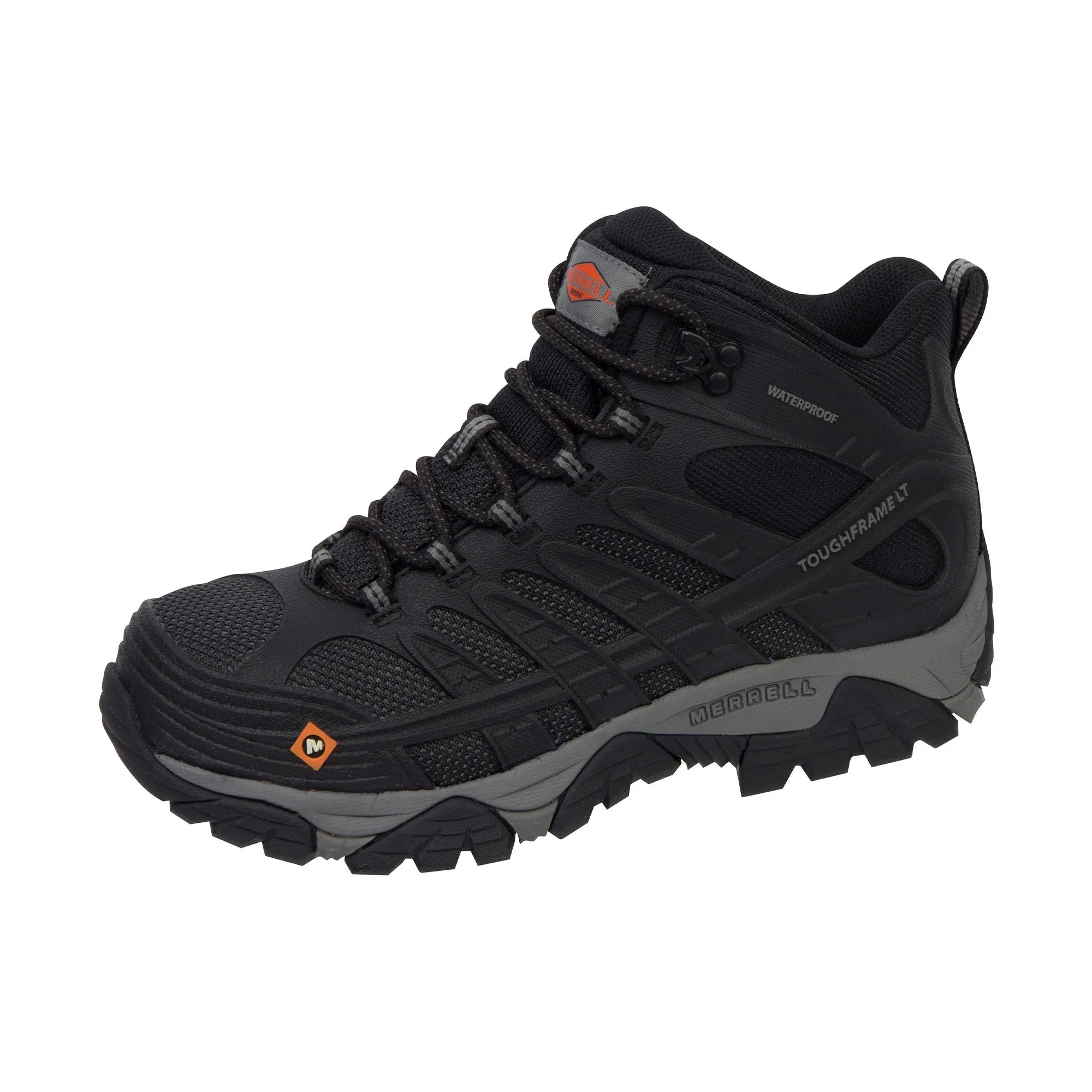 Merrell Work Moab Velocity Mid Carbon Fiber Toe Black