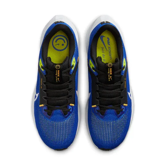 Nike Men's Pegasus 40 Shoes - Racer Blue / White / Black / Sundial