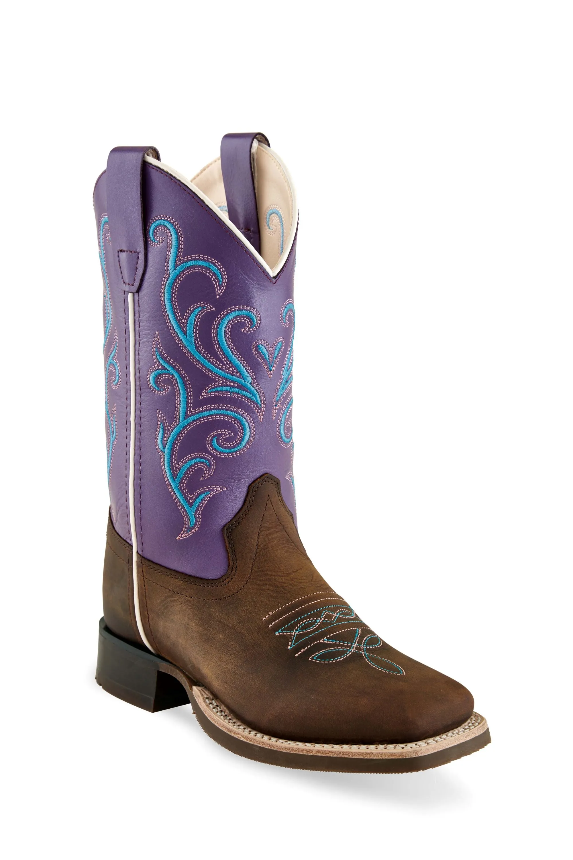 'Old West' Toddler 6" Girls' Purple Western - Brown / Purple