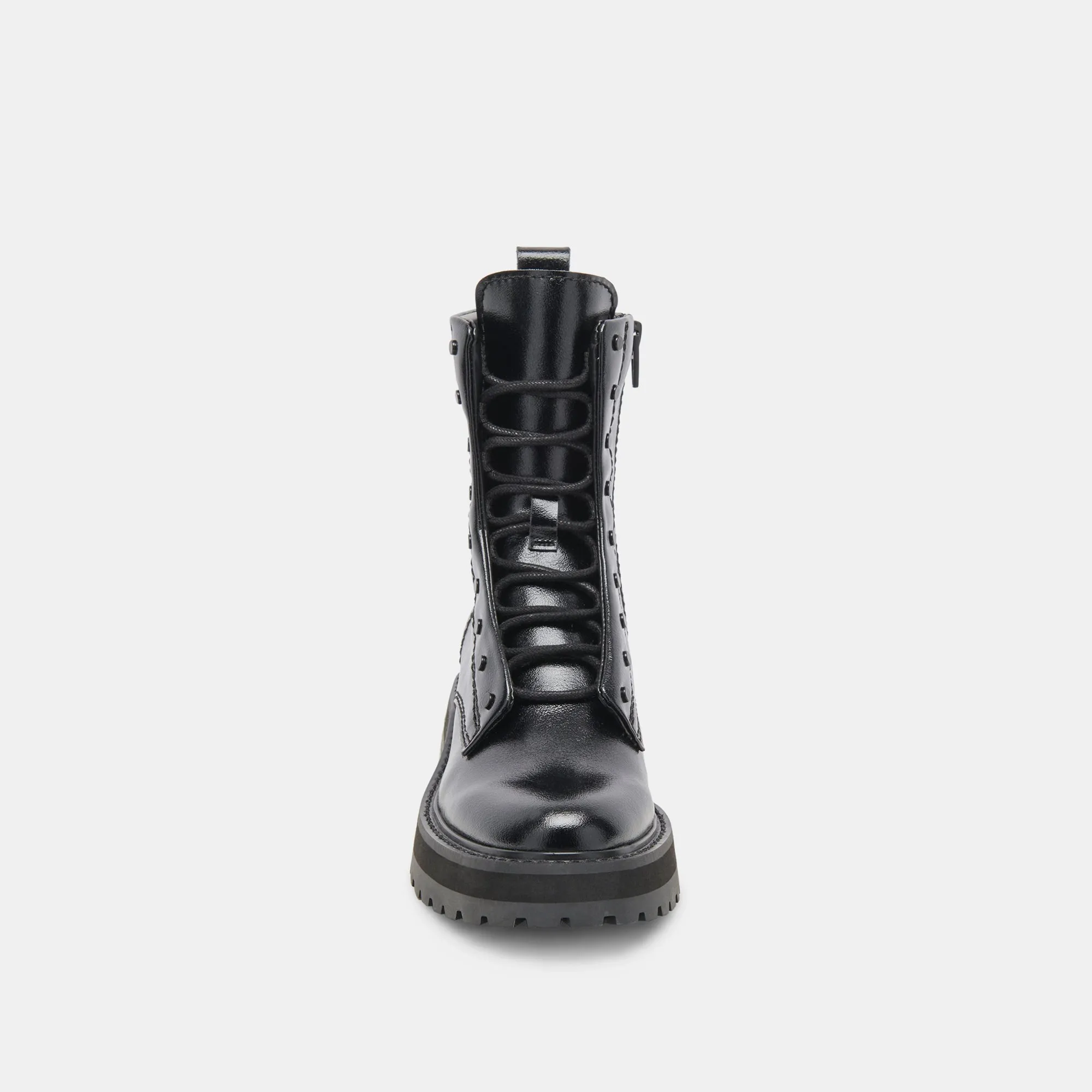 RANIER BOOTS MIDNIGHT CRINKLE PATENT