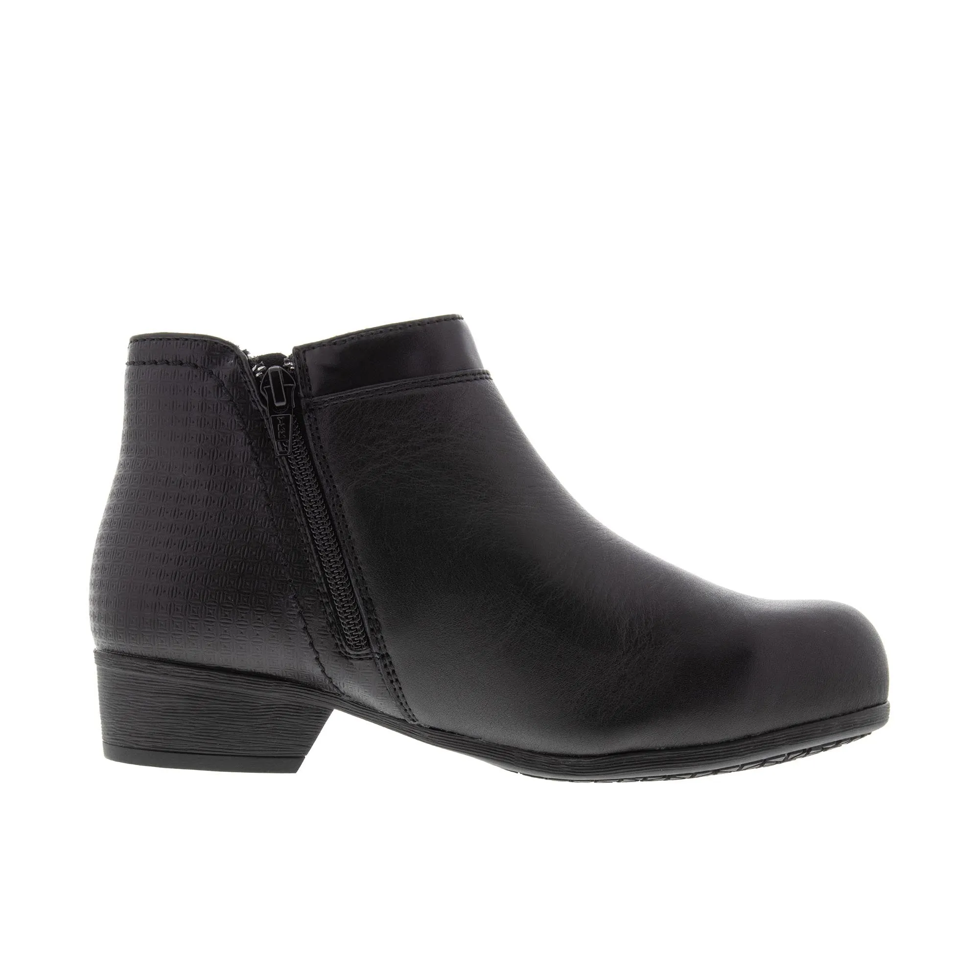 Rockport Work Womens Carly Work Bootie Alloy Toe Black