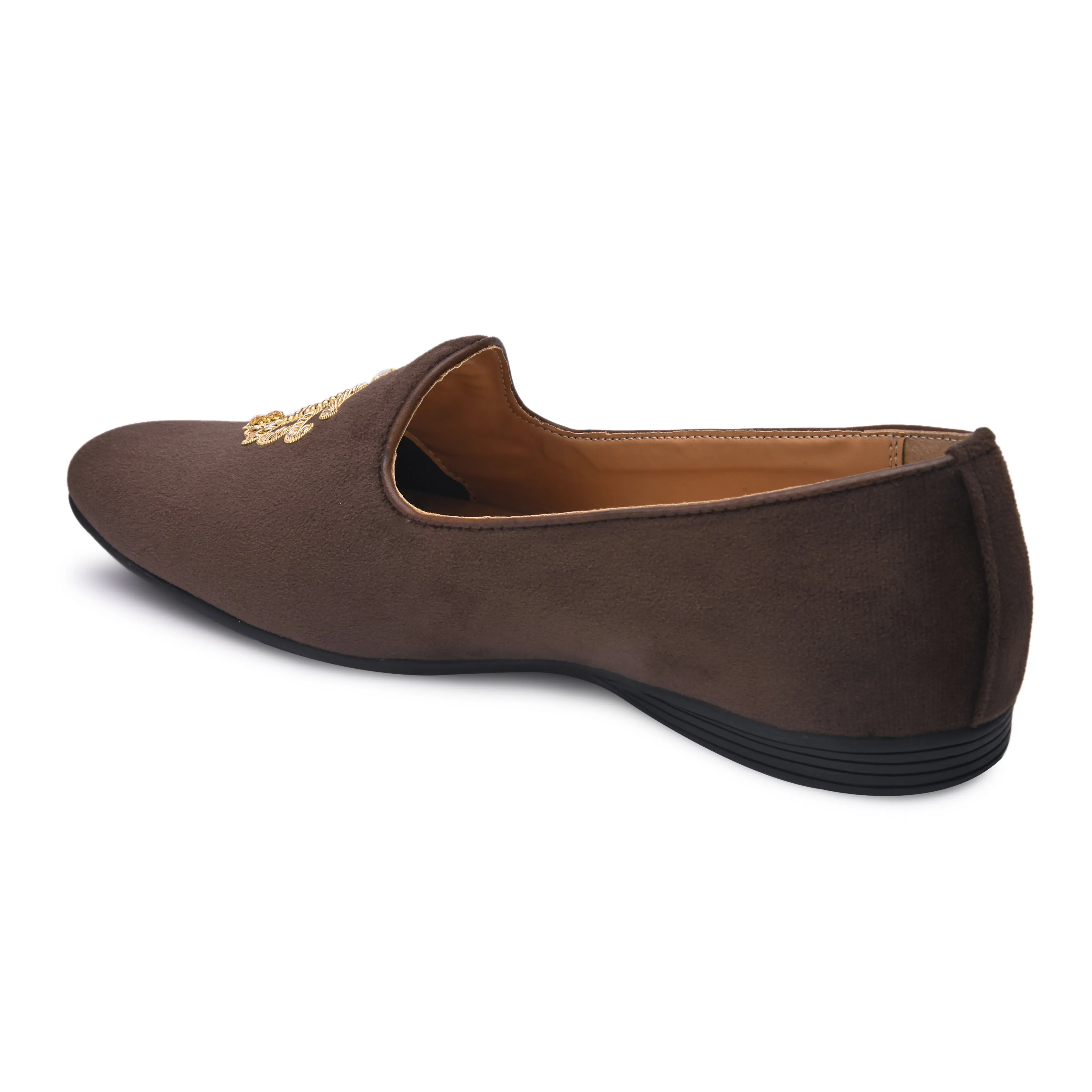 Royal Monarch Brown Slip-ons