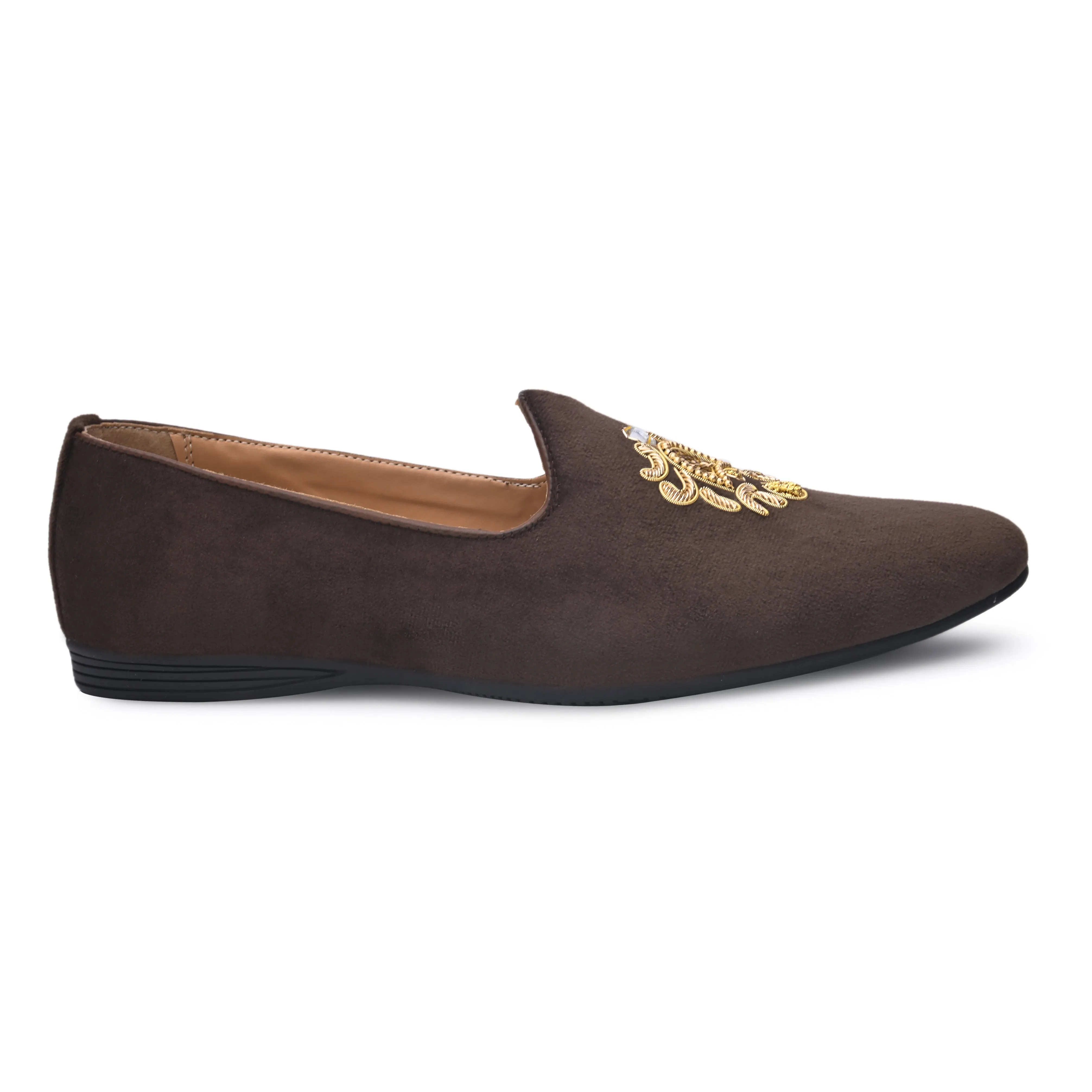 Royal Monarch Brown Slip-ons