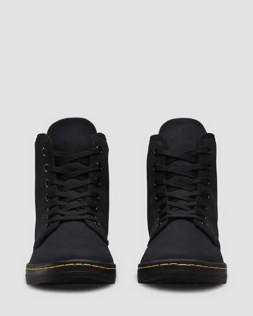 SHOREDITCH BLACK CANVAS BOOT