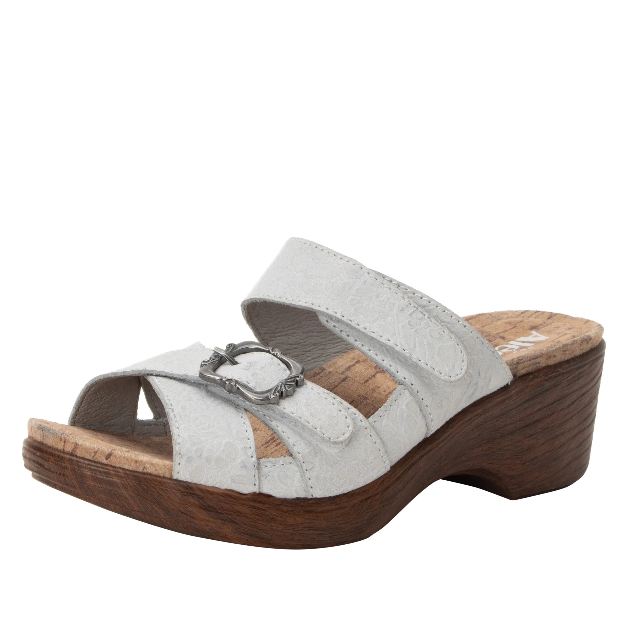 Sierra Delicut White Sandal