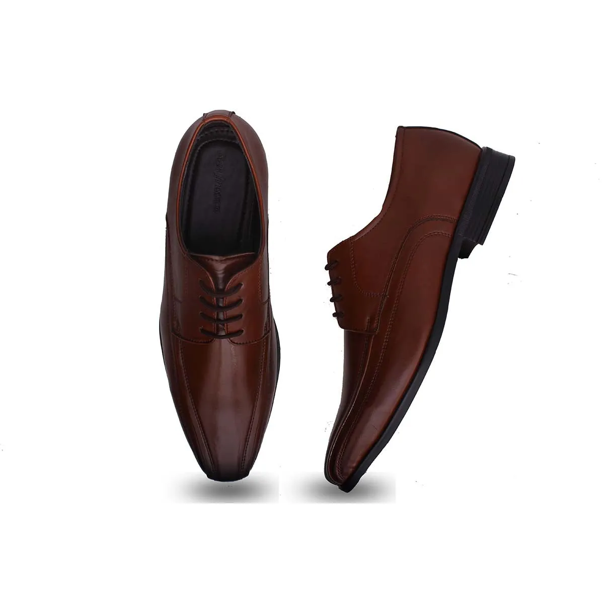 Tan Derby Formal Shoes