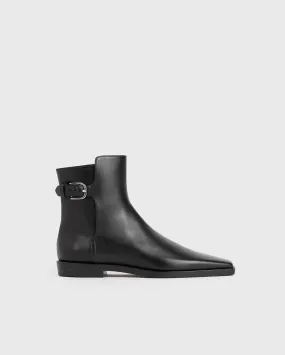 THE BELTED BOOT / BLACK