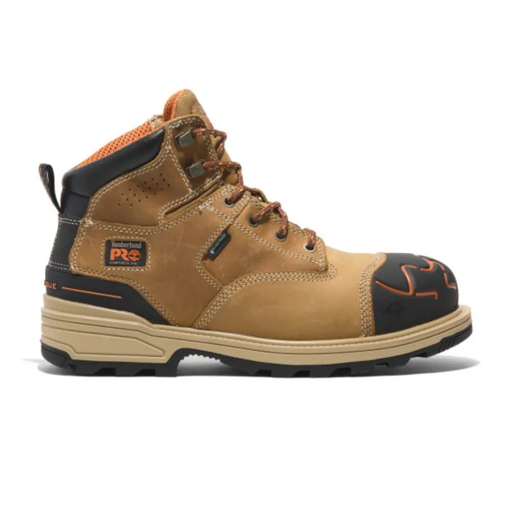 Timberland PRO Magnitude Men's 6 Waterproof Composite Toe Work Boot TB0A44ZW231 - Tan