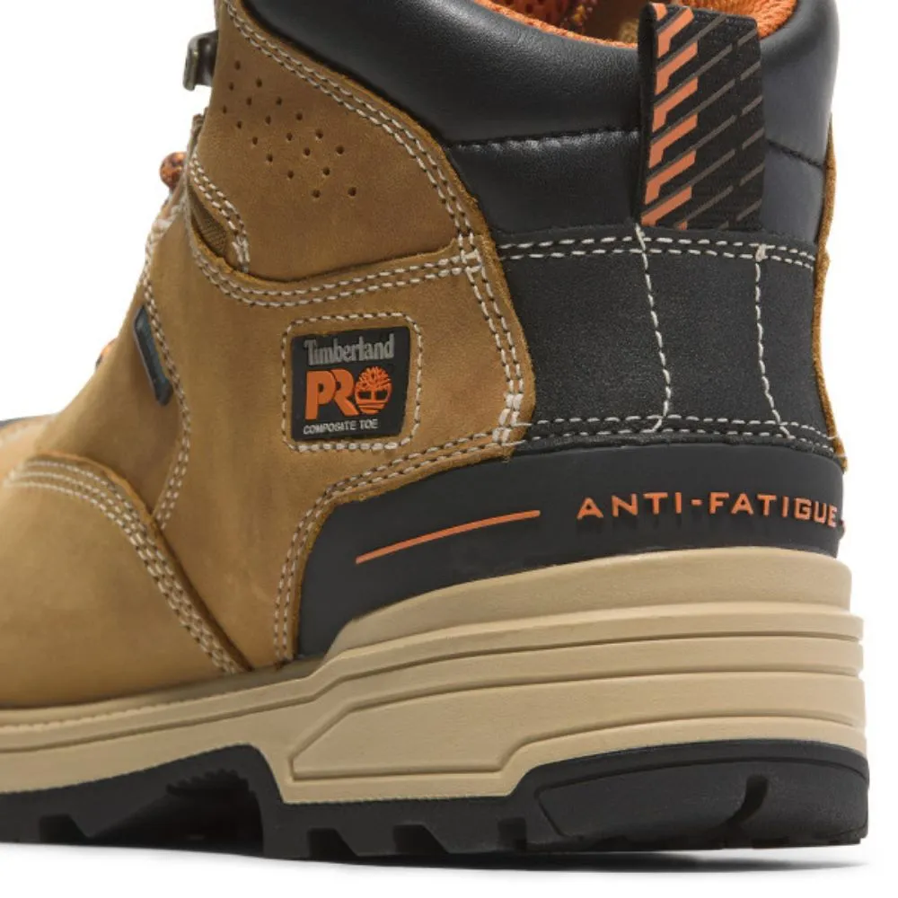 Timberland PRO Magnitude Men's 6 Waterproof Composite Toe Work Boot TB0A44ZW231 - Tan