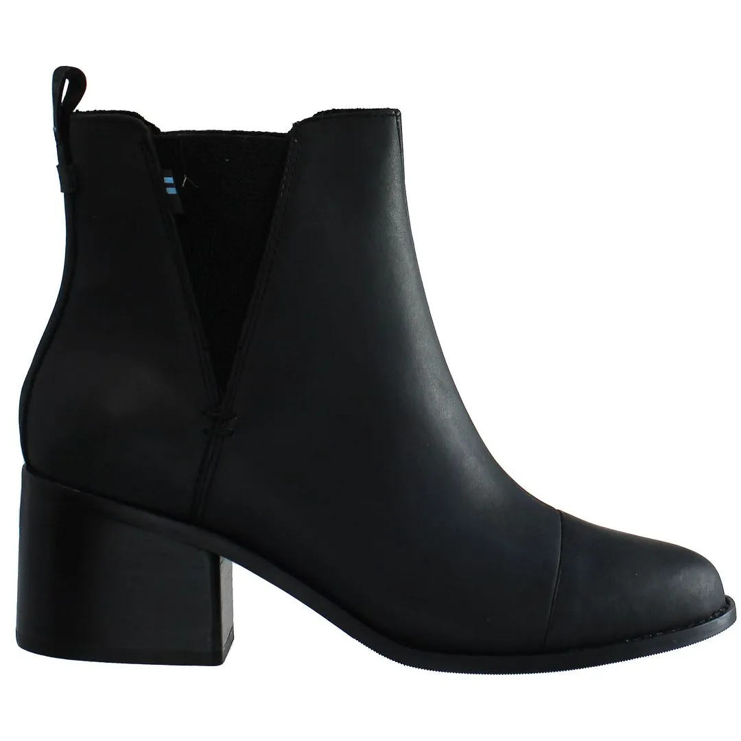 Toms Esme Black Womens Boots