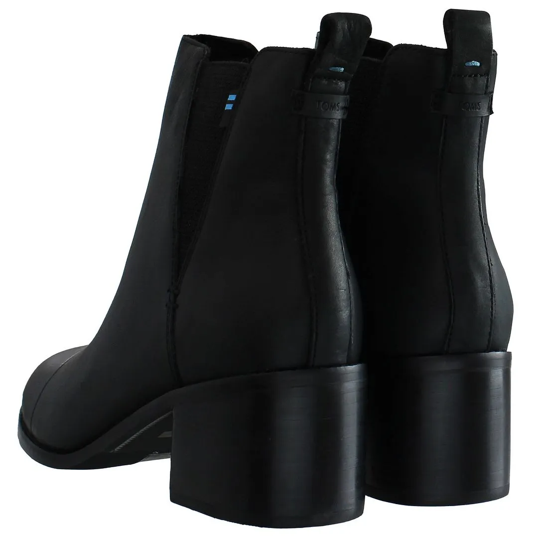 Toms Esme Black Womens Boots