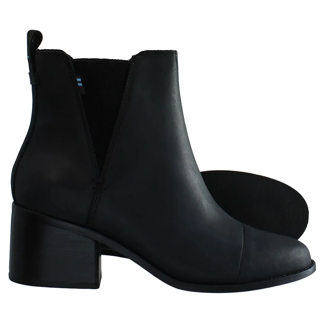 Toms Esme Black Womens Boots