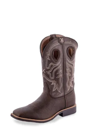 Twisted X Mens Top Hand Boots Taupe/Brown