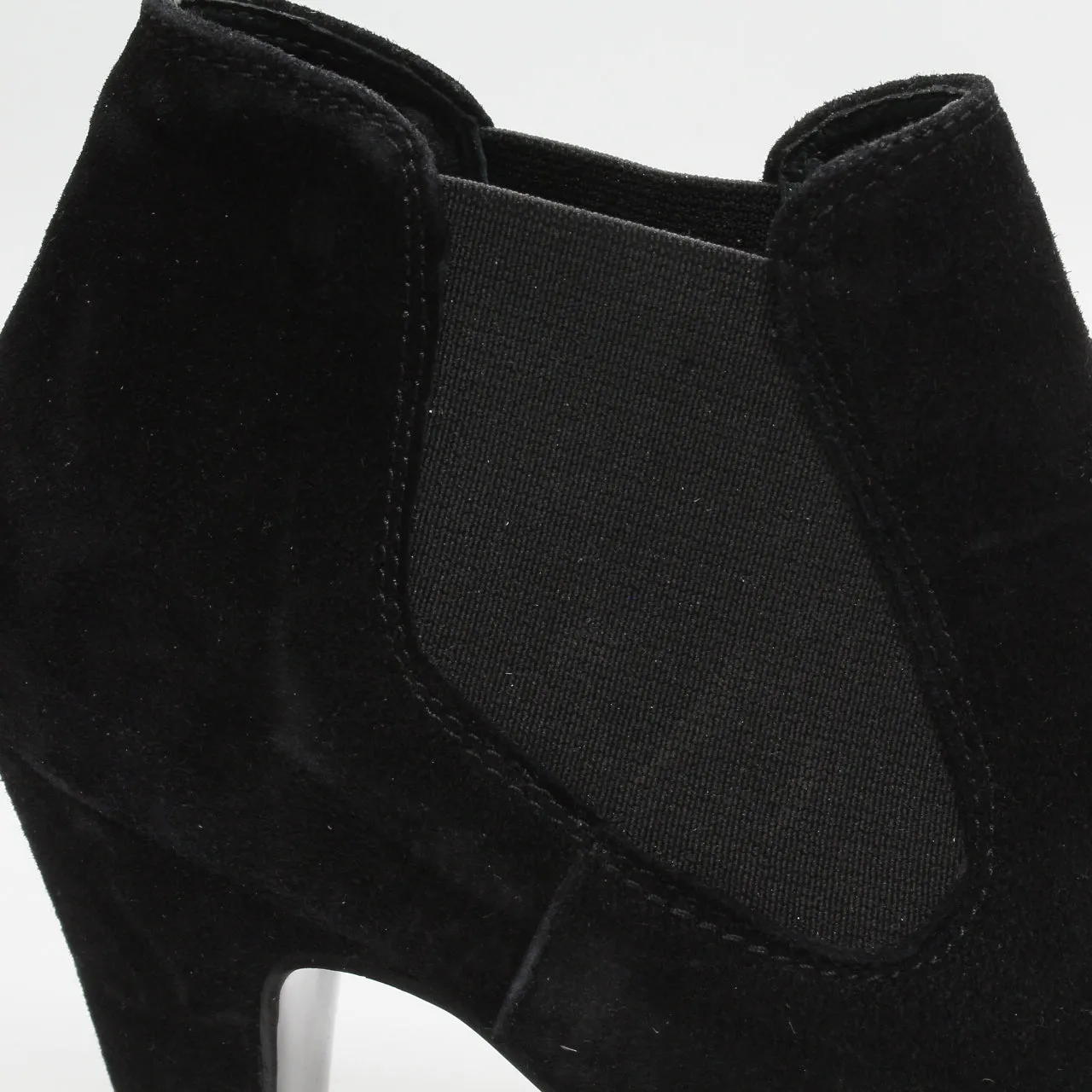 Womens Gardenia Copenhagen Platform Boots Black Suede Uk Size 3