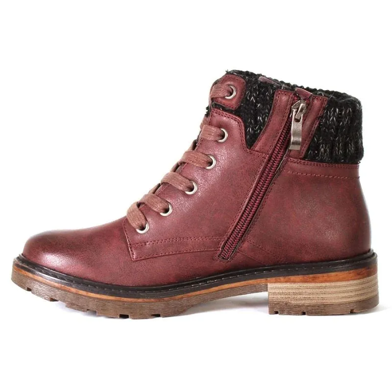 Women's Wanderlust Amy Waterproof Boot - Burgandy